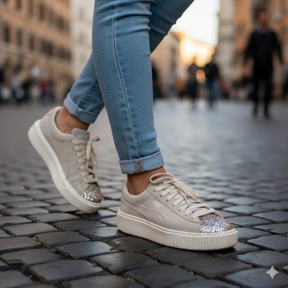 🔥Puma special edition suede fashion sneakers size 6,5 US🔥 - Picture 1 of 9
